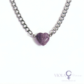 Violet Wave - Amethyst Intuition & Clarity Adjustable Choker