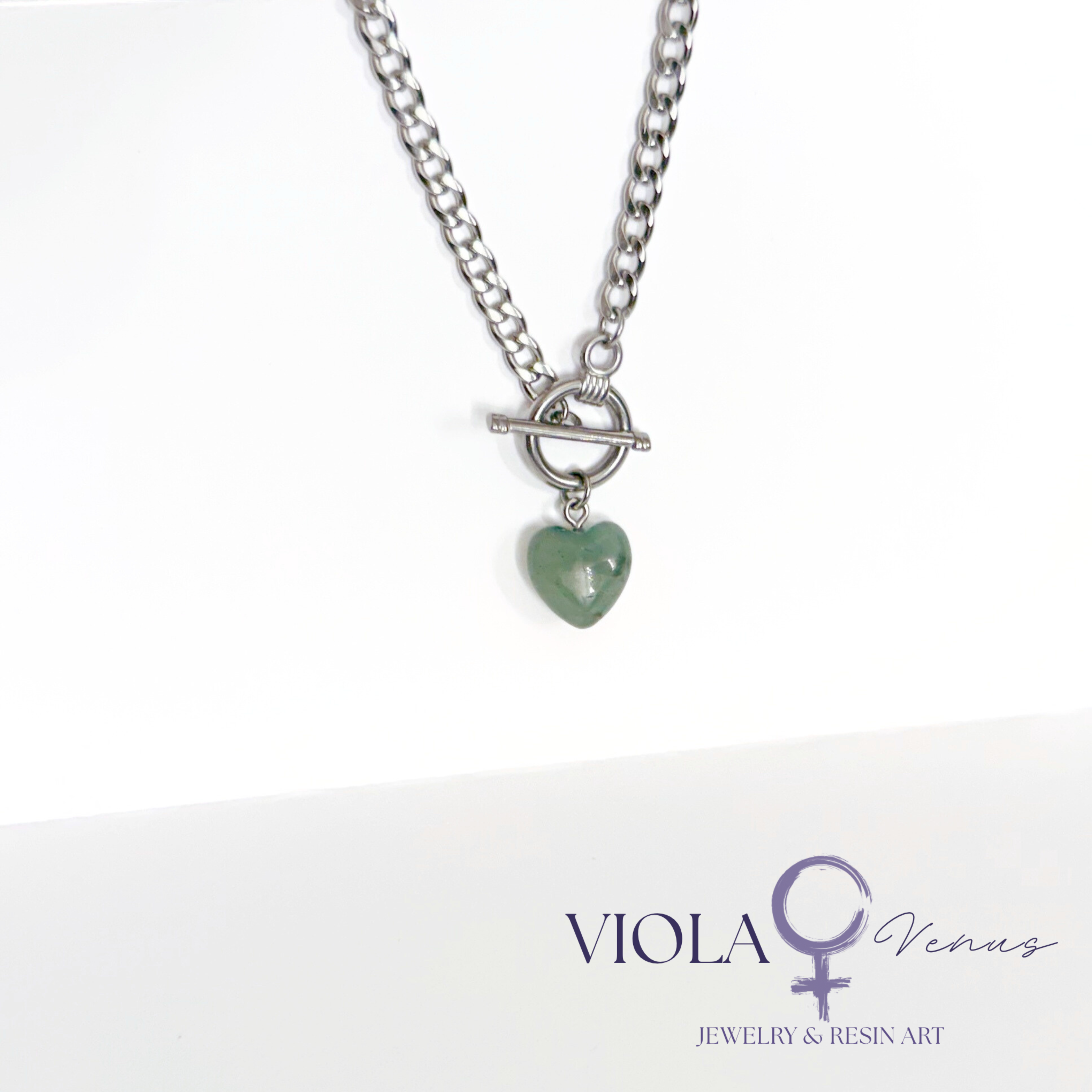 Open Circuit – Green Aventurine Growth & Opportunity Toggle Choker