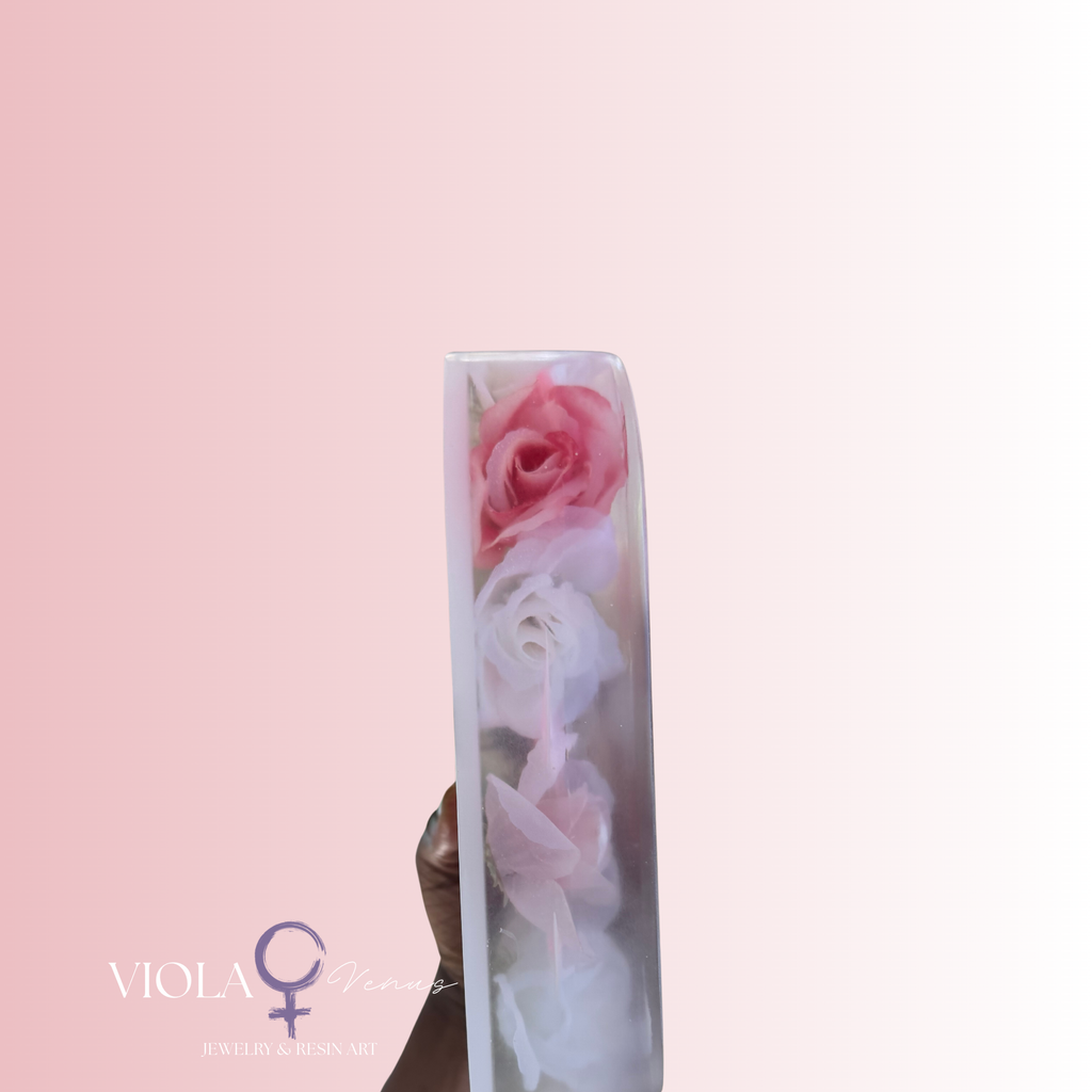 Custom Memorial Resin Arch – Personalized Floral & Photo Tribute (Made to Order)