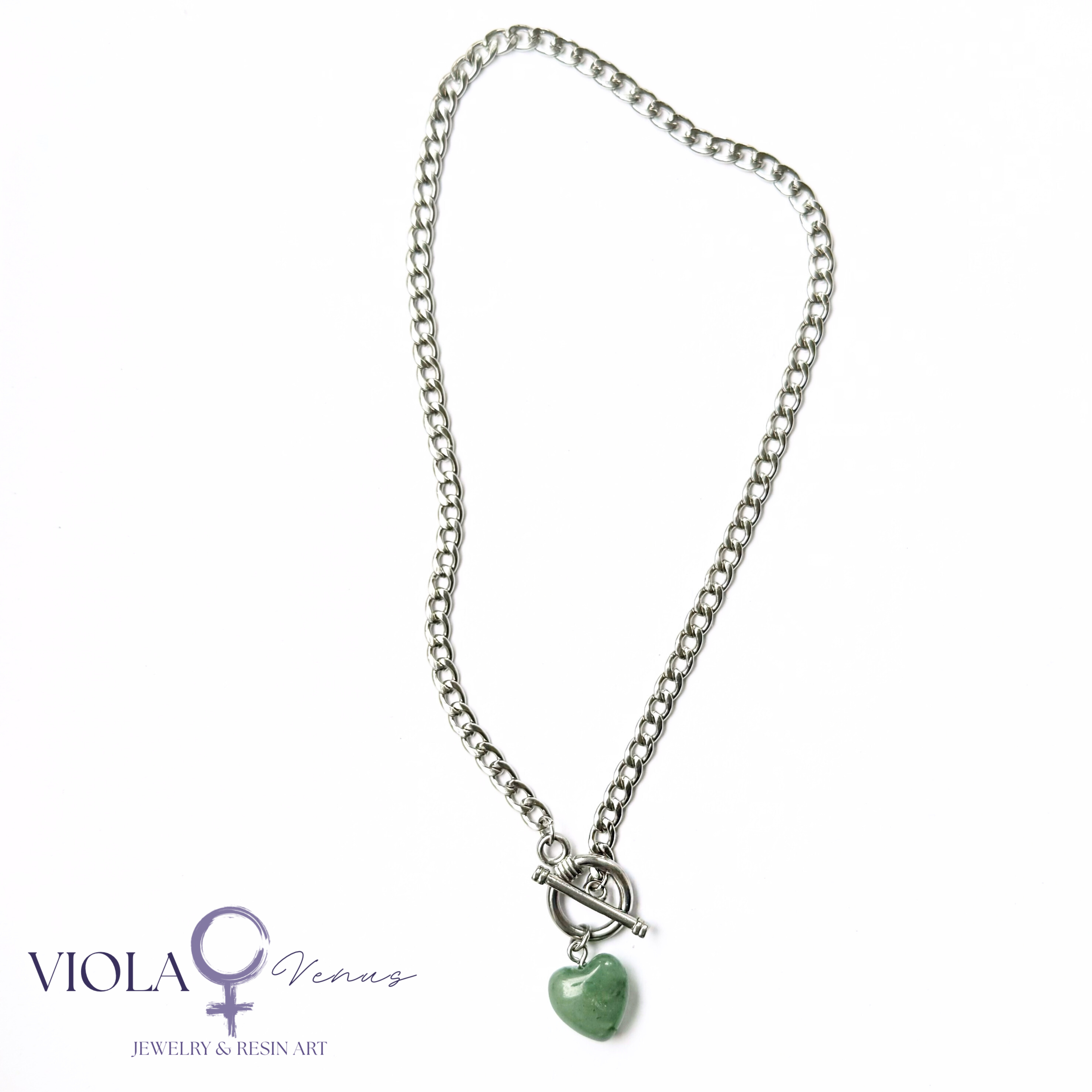 Open Circuit – Green Aventurine Growth & Opportunity Toggle Choker